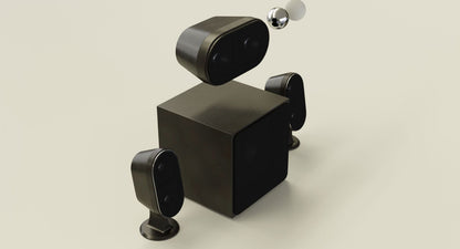 Generic Speakers 3D Model